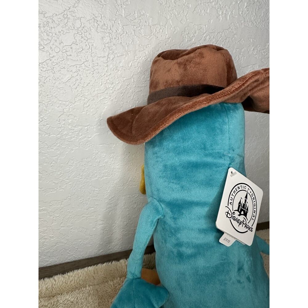 Disney Parks Phineas & Ferb Perry The Platypus Agent 20” Plush Toy - Picture 5 of 6